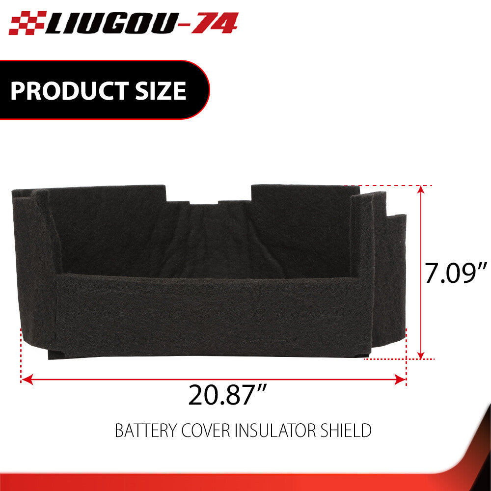 Suitable for 2013-2024 for Ram 1500 battery cover insulator shield 5033397AE- v