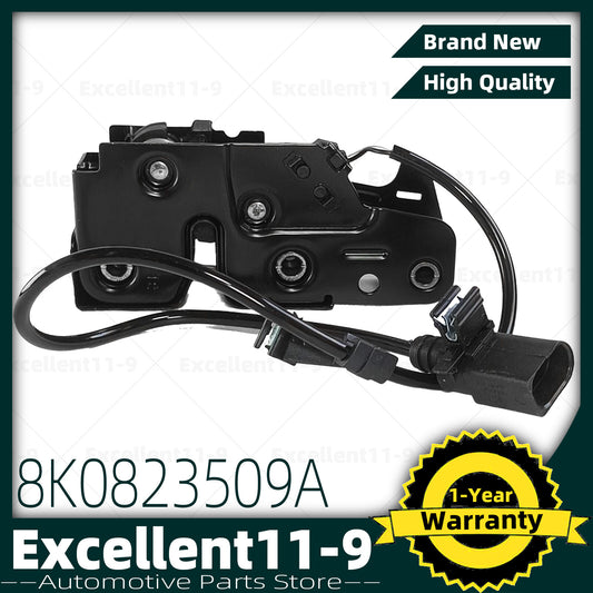Engine hood latch with sensor #8K0823509A suitable for Audi A4 A5 Q5 R8 RS5 n