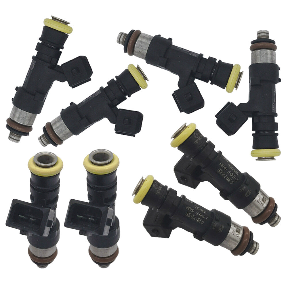 8x fuel injectors with 210lb 2200cc EV1 connector 0280158830 for Audi for Mazda for Dodge GM