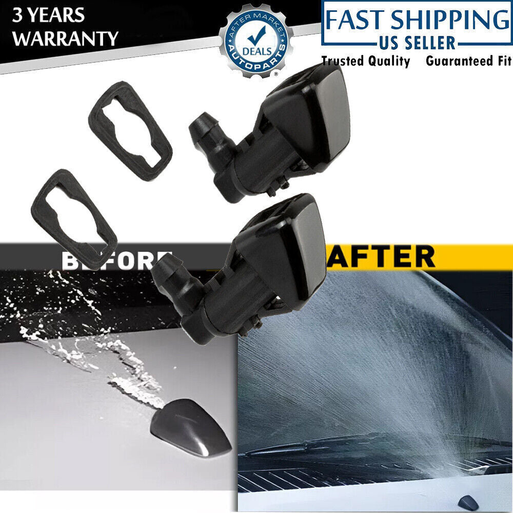 2PCS Sprayer Windshield Washer Nozzle  for ford  Edge for Lincoln MKX 3.5L 2007-2010 Q