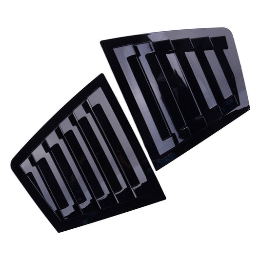 2pcs Rear Window Louver Shutter Vent Trim Fit for Chevrolet for Cruze 2009-15