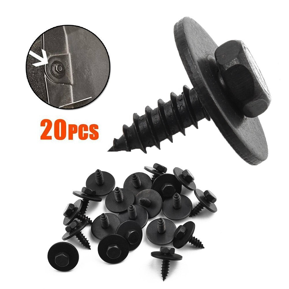 20X Hex Head Screw Fender Liner Air Duct Splash Shield Trim For 07147129160