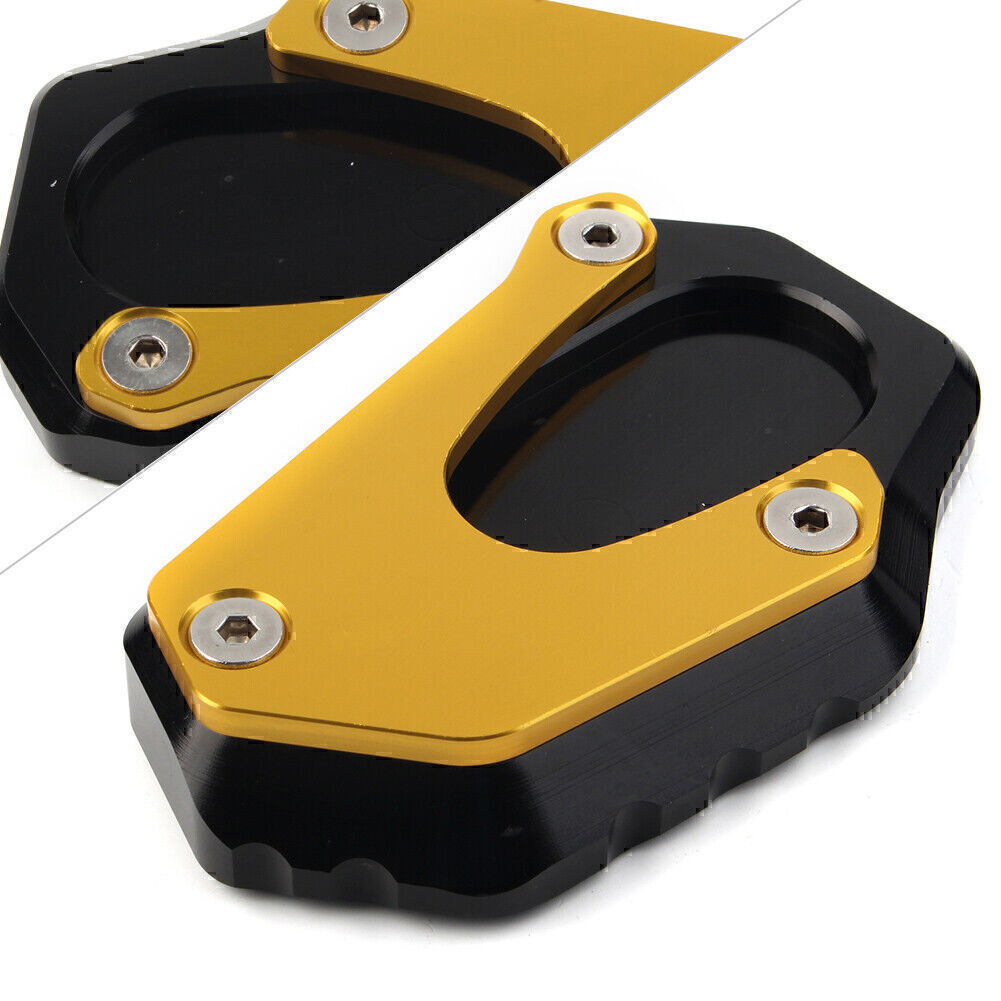 CNC Kickstand Side Stand Enlarger Plate for Suzuki V-Strom 1050A / XT 2020 Gold Q