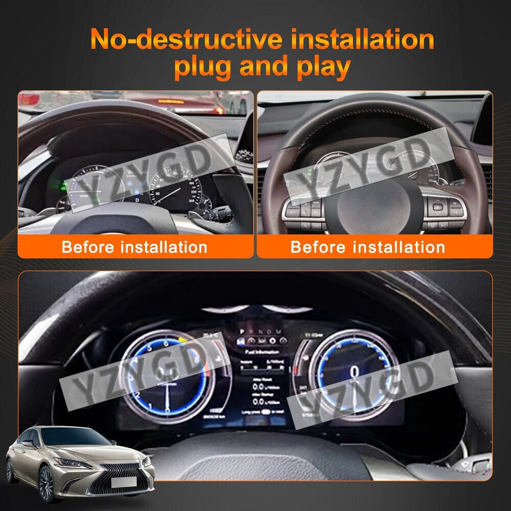 for Lexus for RX RX300 RX330 RX350 RX400 LCD Instrument Digital Speedometer Cluster Q