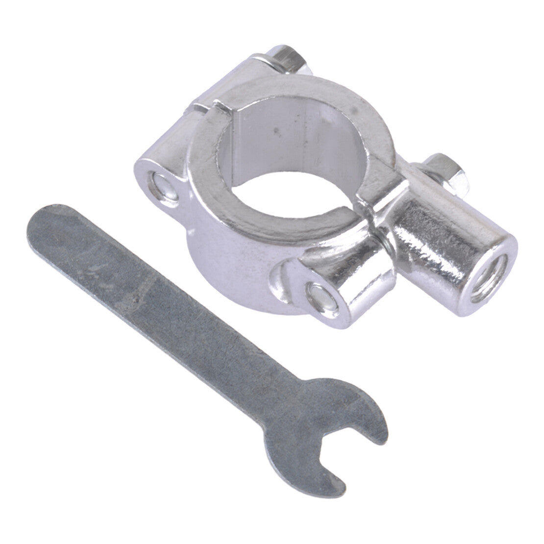 Universal Motorcycle Handlebar Mirror Mount Clamp 32mm 125 Aluminum New v