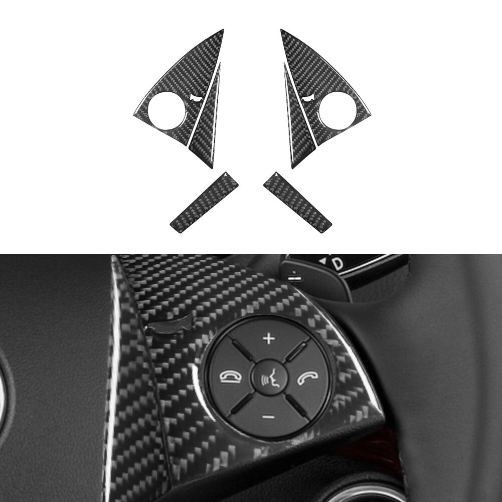 Carbon Fiber Interior Speedometer Frame Cover Trim for RAM Promaster 2014-2021 v