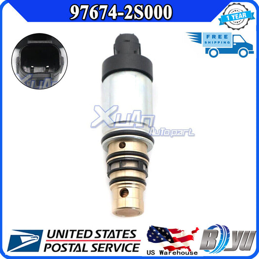 Brand new air conditioning compressor solenoid valve for Hyundai Accent Coup and for Kia (stock code 976742S000) Q