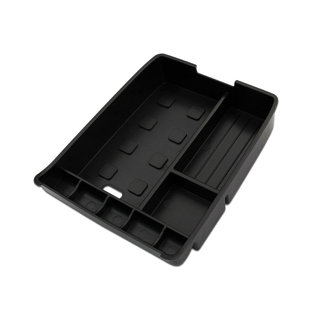 Center Console Tray Armrest Storage Box For 2008-13 for Toyota Highlander Black Q