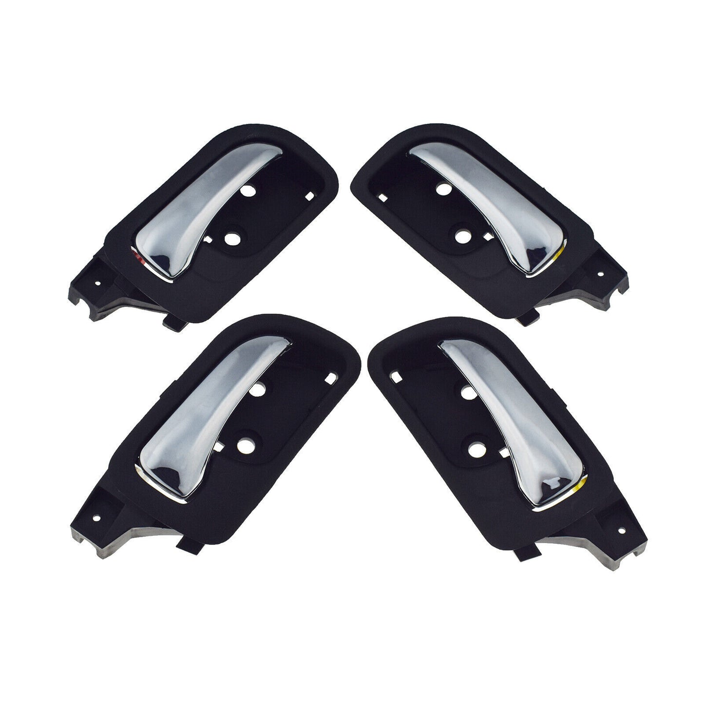 for Honda Accord 2003-2007 Set of 4 Interior Door Handles Chrome FL RL RR NEW
