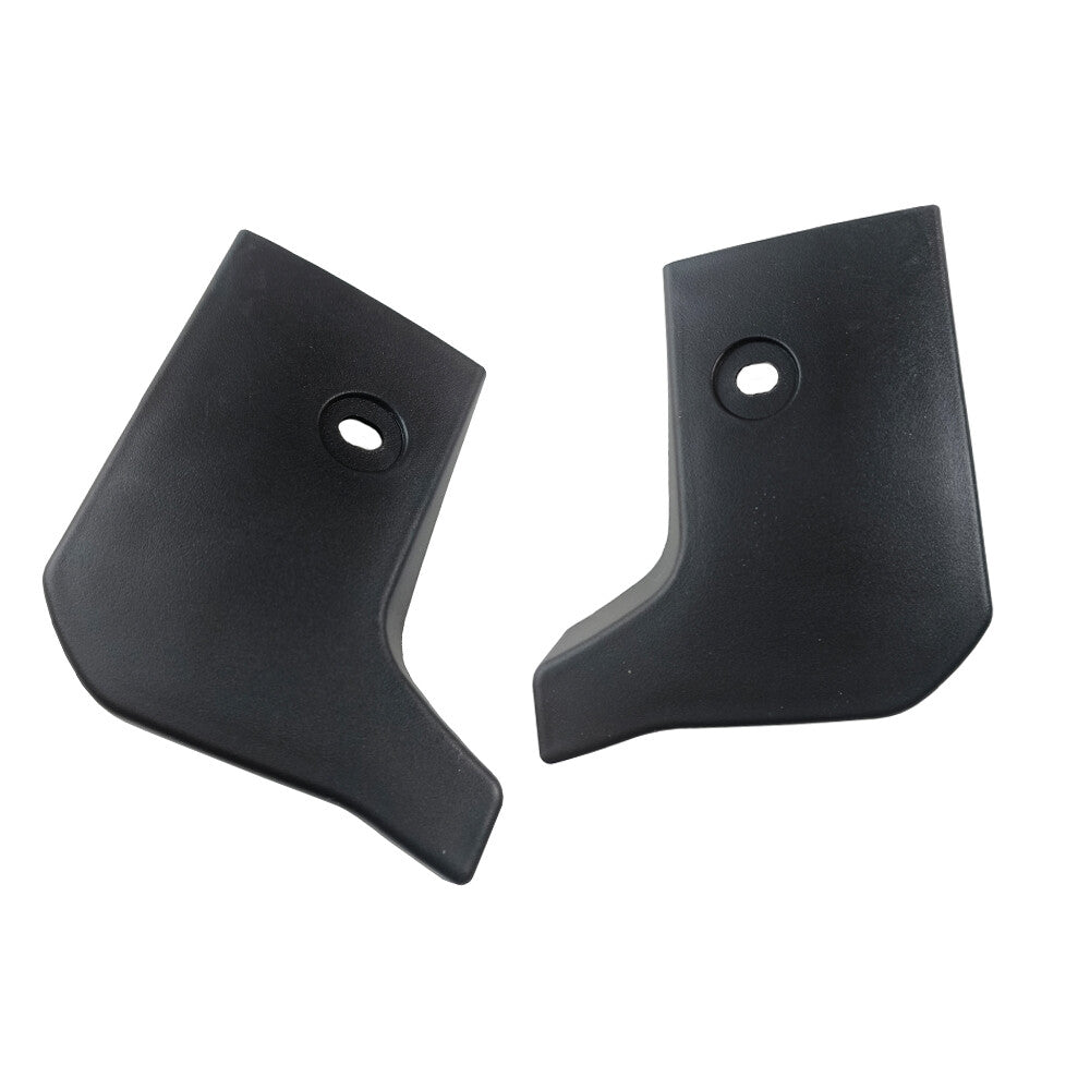 One Pair Car Left  Right Side Skirt End Cap Cover Black for Fiesta MK7 Replaces