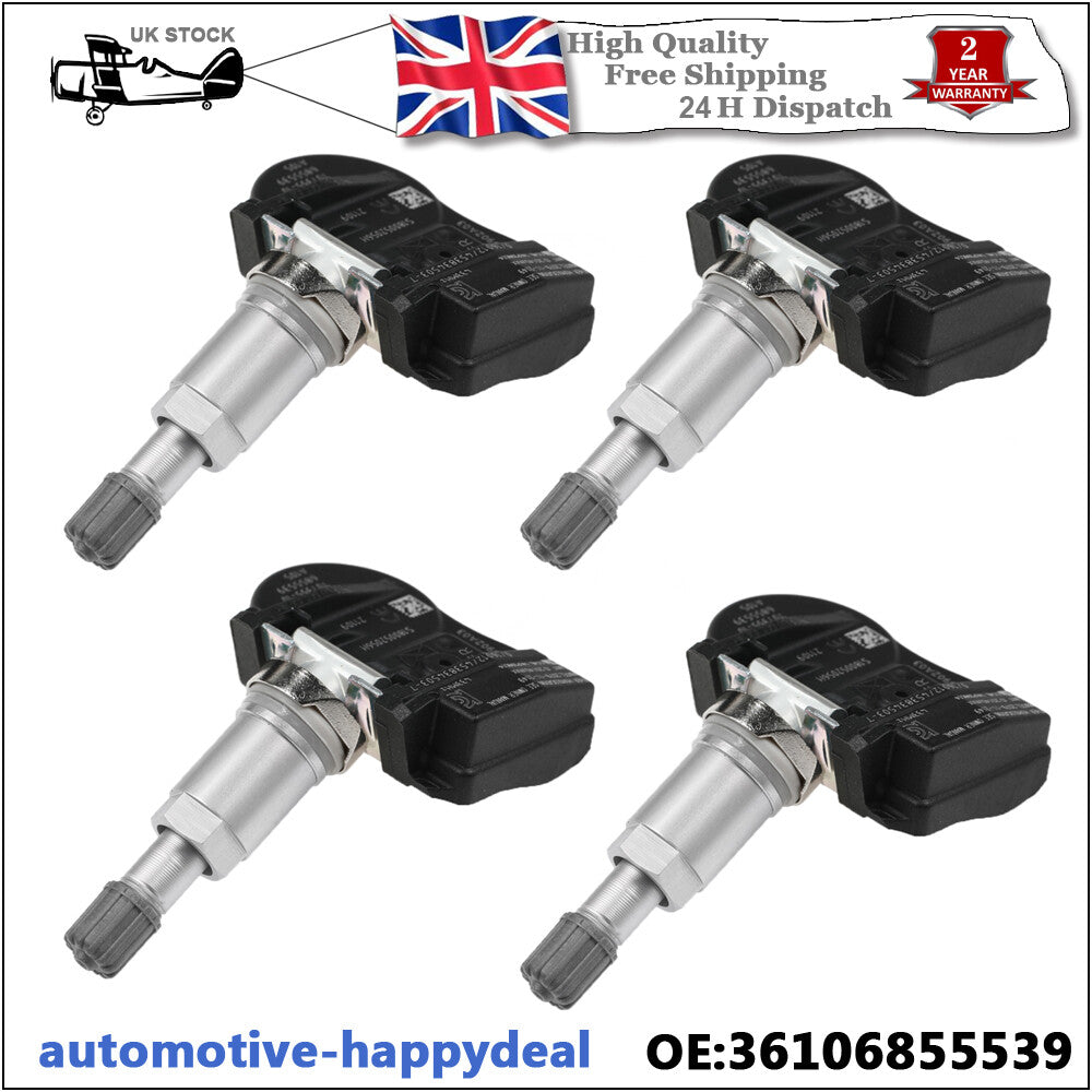 4x for BMW Tyre Pressure Control Wheel Sensor 36106881890 36106856209