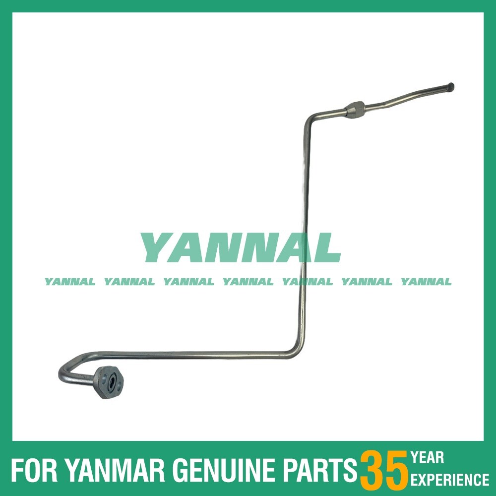 6137-51-7650 Turbocharger oil inlet pipe suitable for 6D105 engine parts -