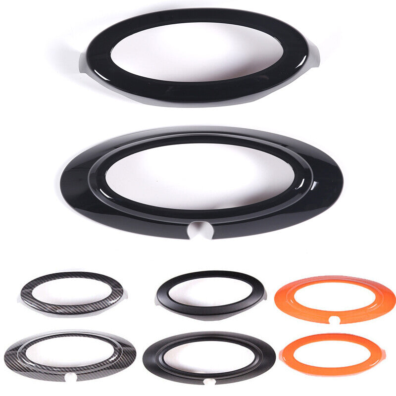 2-Piece Front and Rear Badge Sign Covers and Ring Covers  for ford  Maverick 2022+ Q