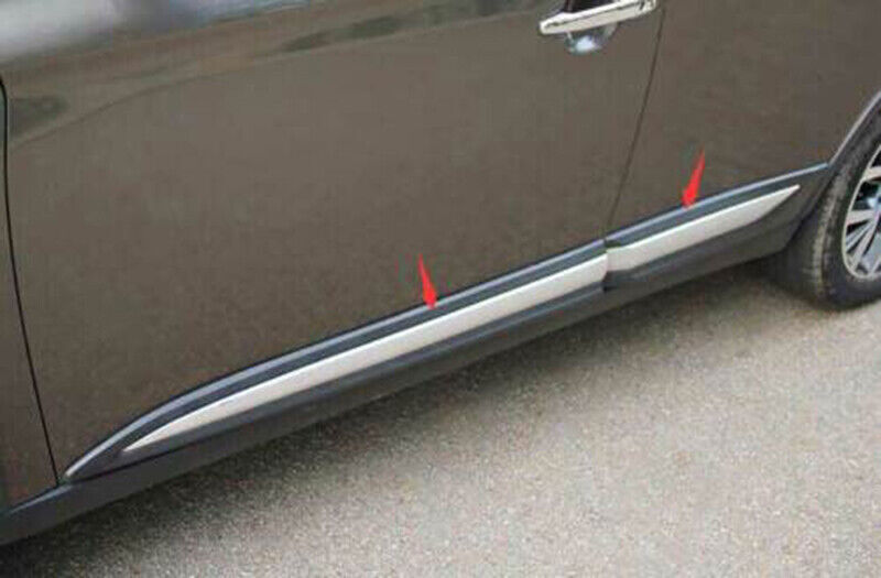 for Mitsubishi Outlander 2016-21 SilverBlack Side Door Guard Strip Cover Trim4