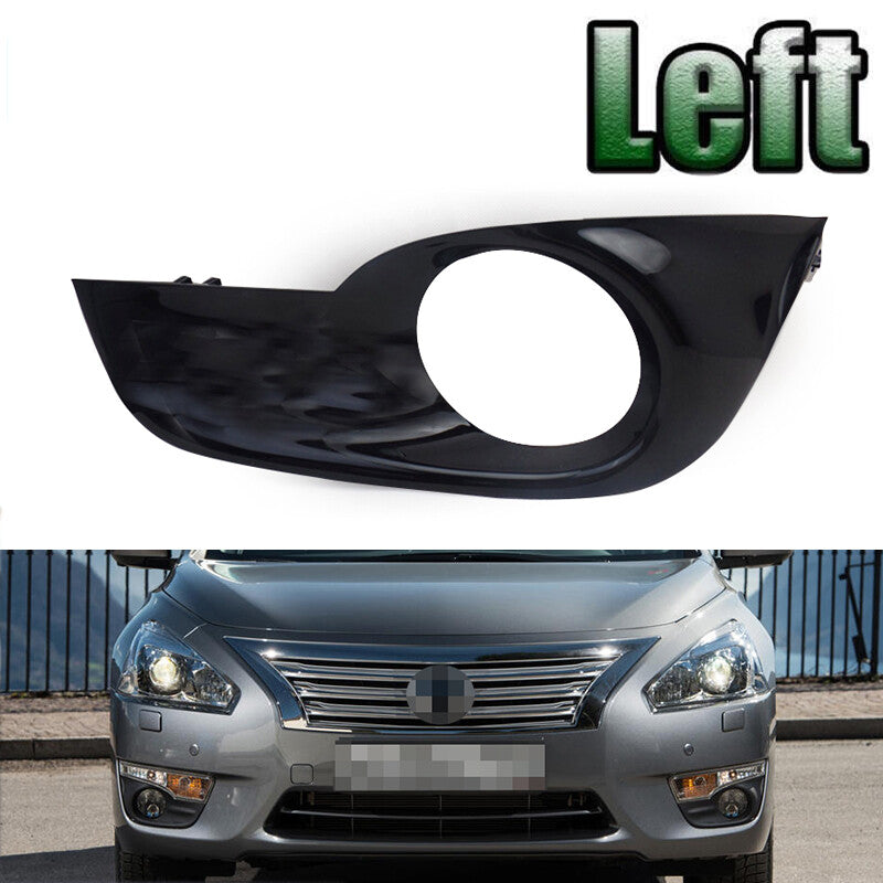 Left For TEANA 2013-15 Front bumper Fog lamp frame Grill Bezel Frame v