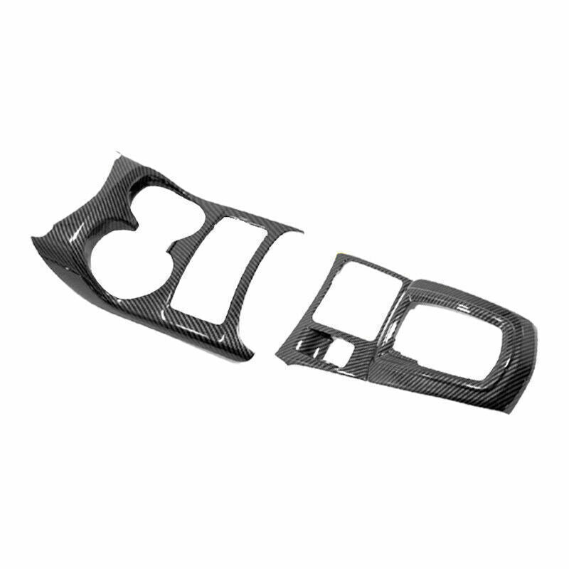 For Rogue Sport 2019-2022 ABS Carbon Inner Gear Shift Box Panel Cover B n