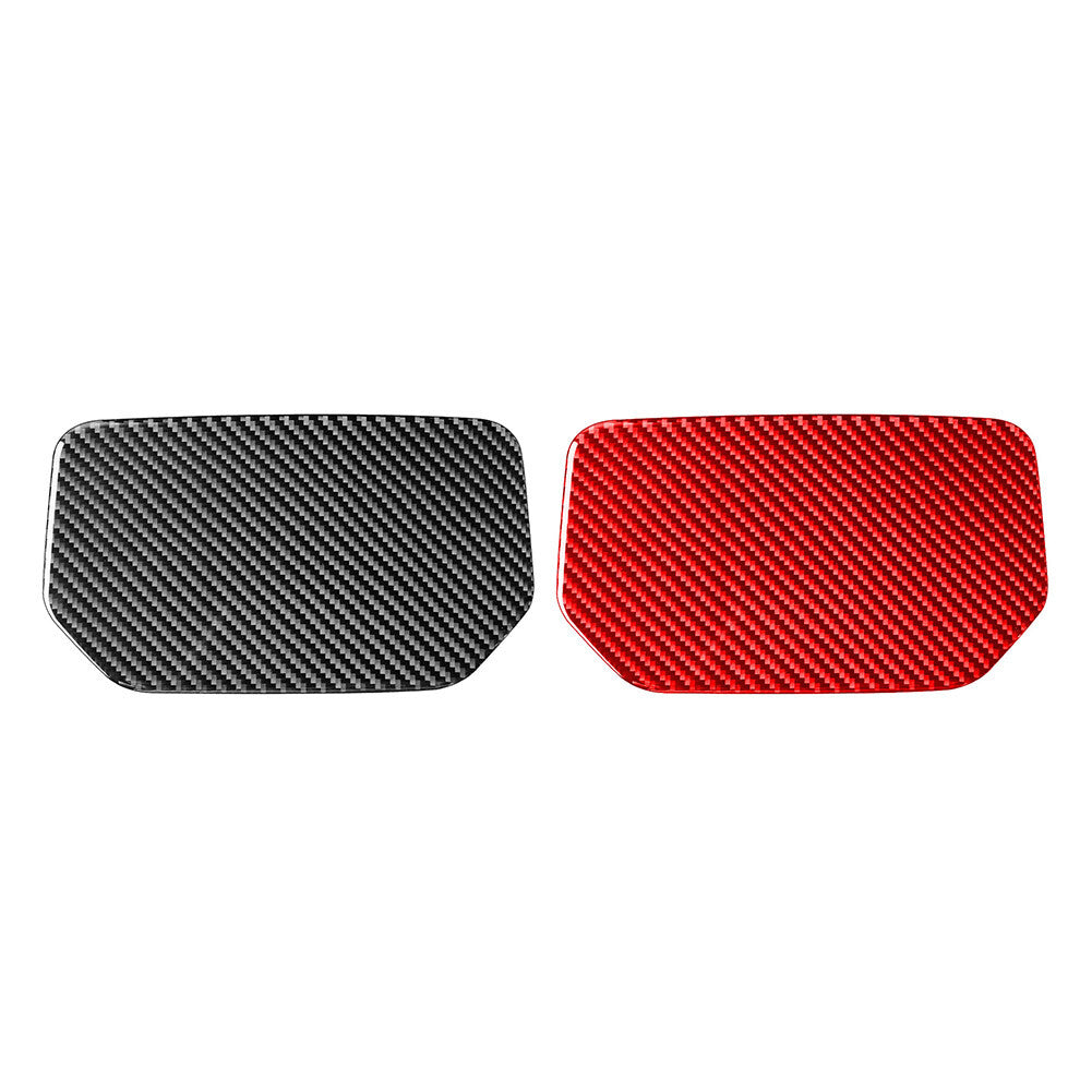 Carbon Fiber Interior Dashboard Storage Box Cover Trim for Toyota Tundra 14-21