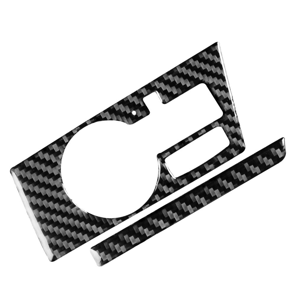 Carbon Fiber Interior Headlight Switch Button Panel Cover for BMW X3 E83 2004-10