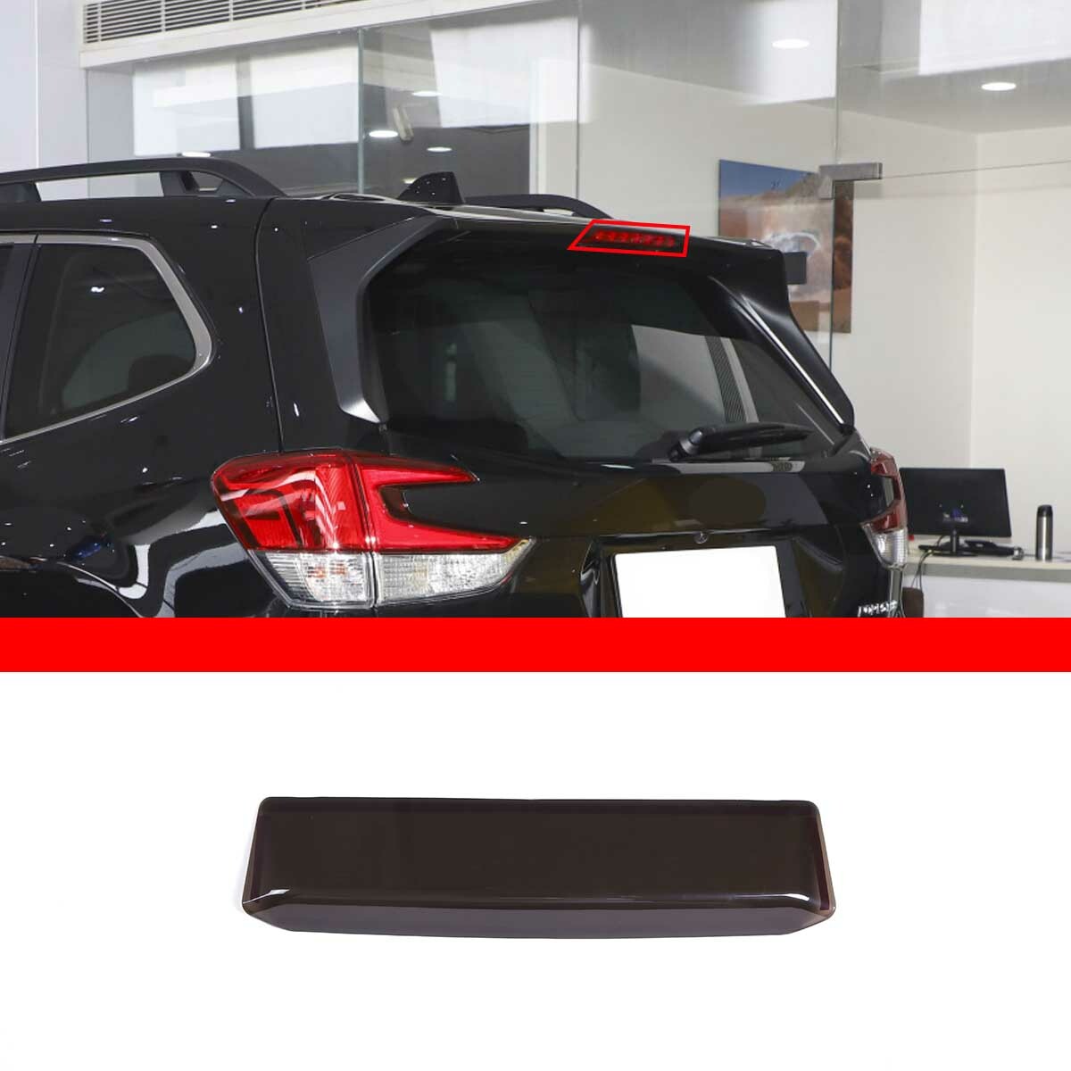 Black interior center console armrest storage box tray suitable for Audi Q4 e-tron- v