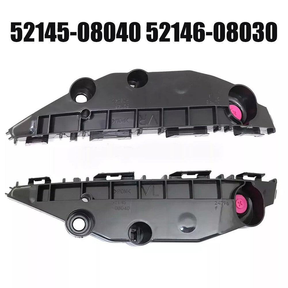 Front Pair Bumper Brackets Set for for Sienna 2021-2023 52145-08040 v
