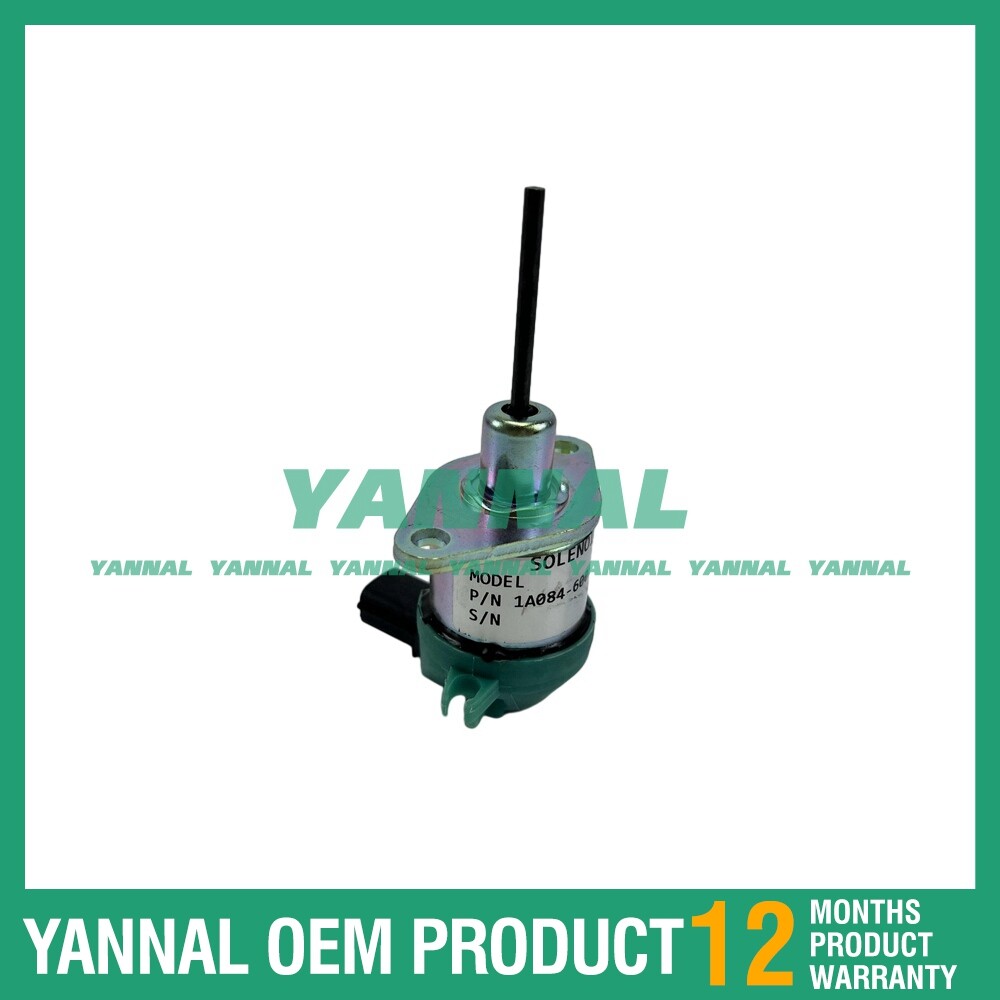 12V 1A084-60012 solenoid valve is a spare part for V2203 engine.