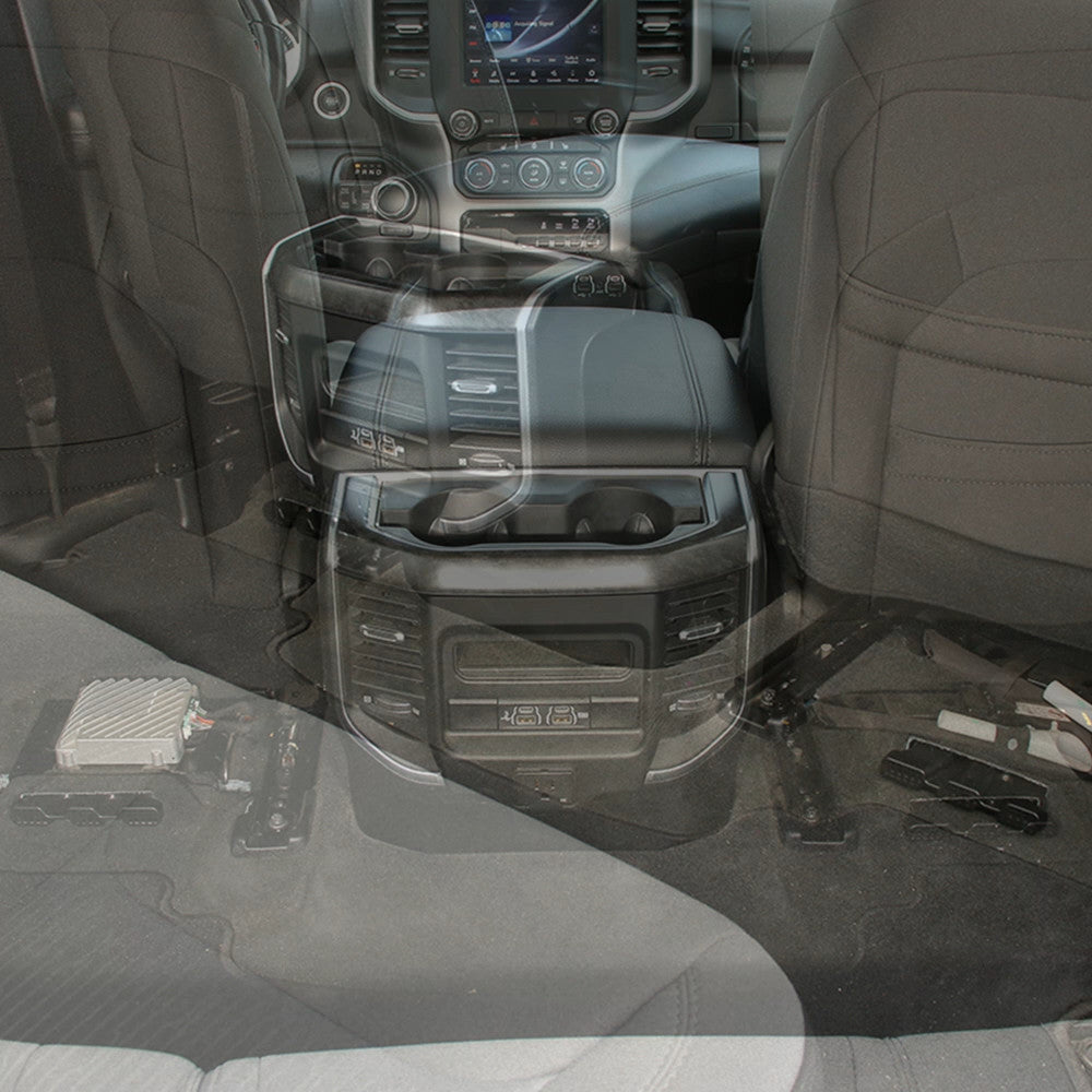 Under for Seat Air Conditioning Vent Outlet Protective Cover for Dodge for RAM 2018-2023