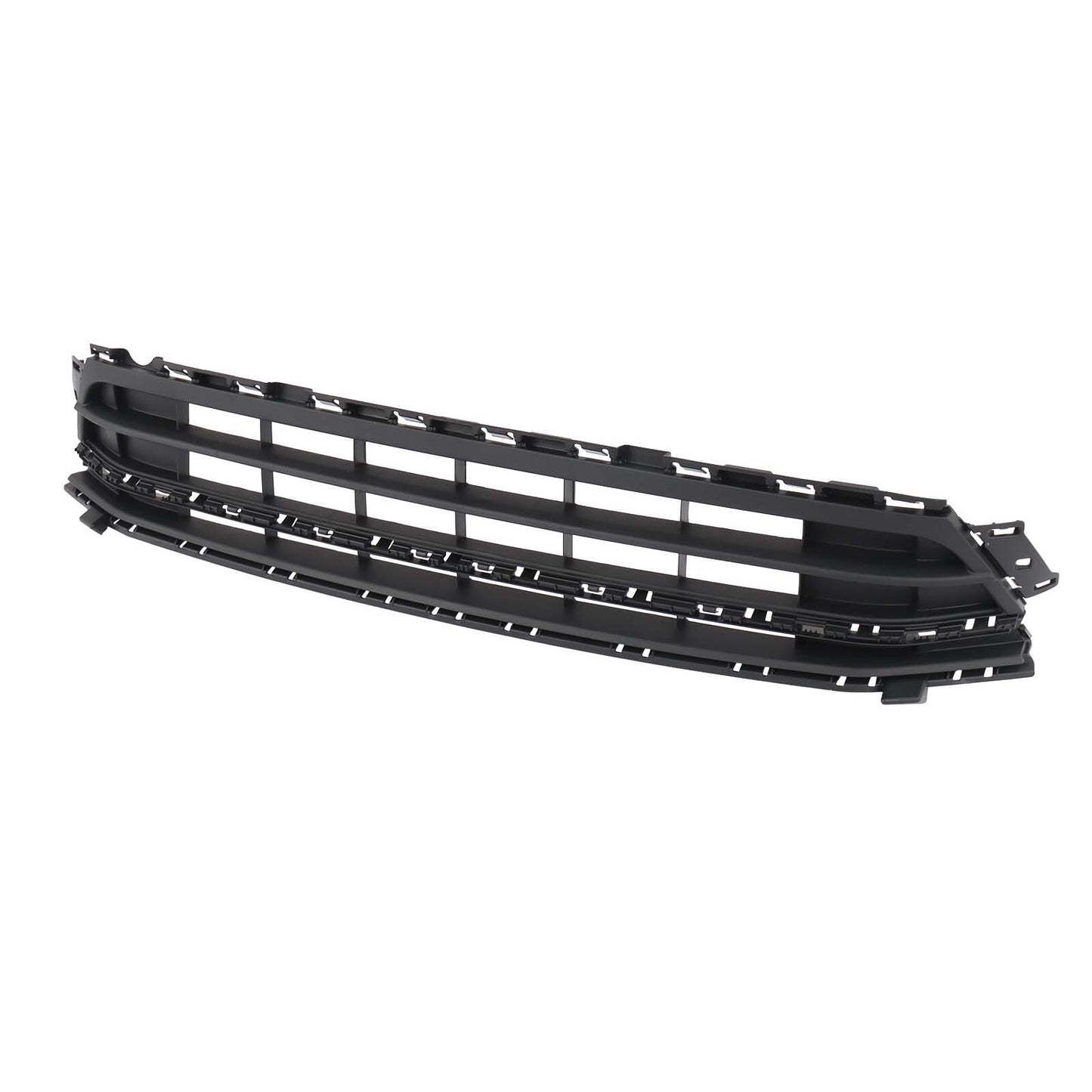 for Jetta 2015 - 2018 Front lower grille set with fog lights and frame 7 pcs - v