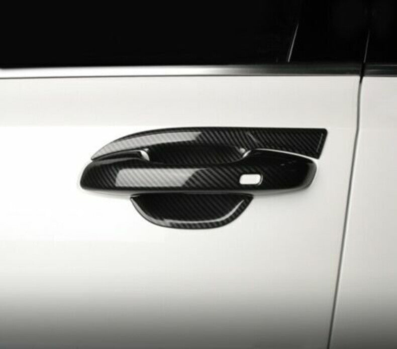 for Kia Sorento 2021-2023 Carbon Fiber Side Door Handle Bowl Molding Cover Trim