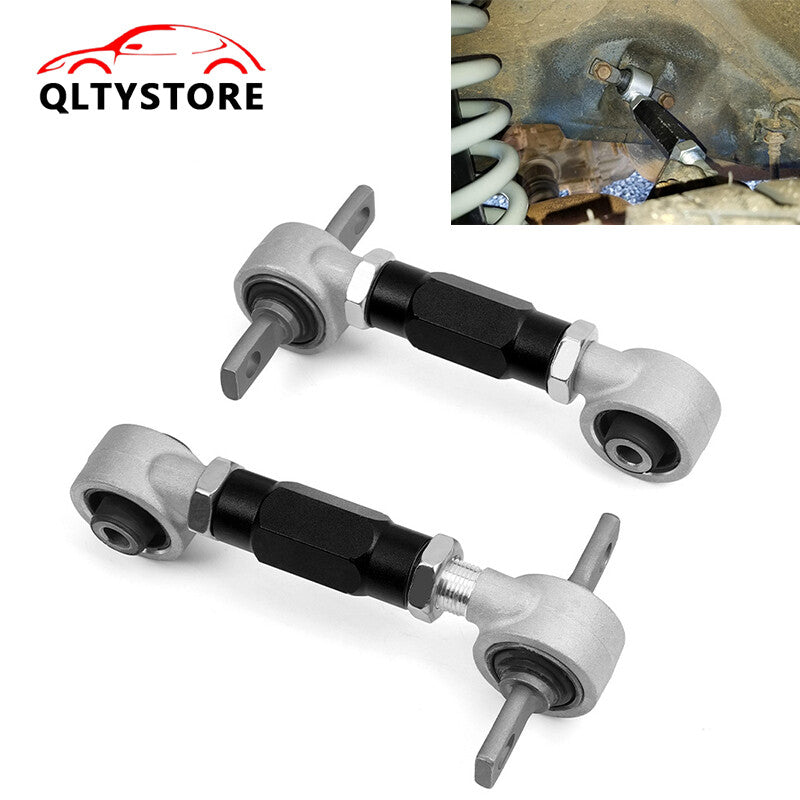 Black Rear Adjustable Camber Arm Kit Bar For 1988-2000 for Civic CRX EG EK LTB002