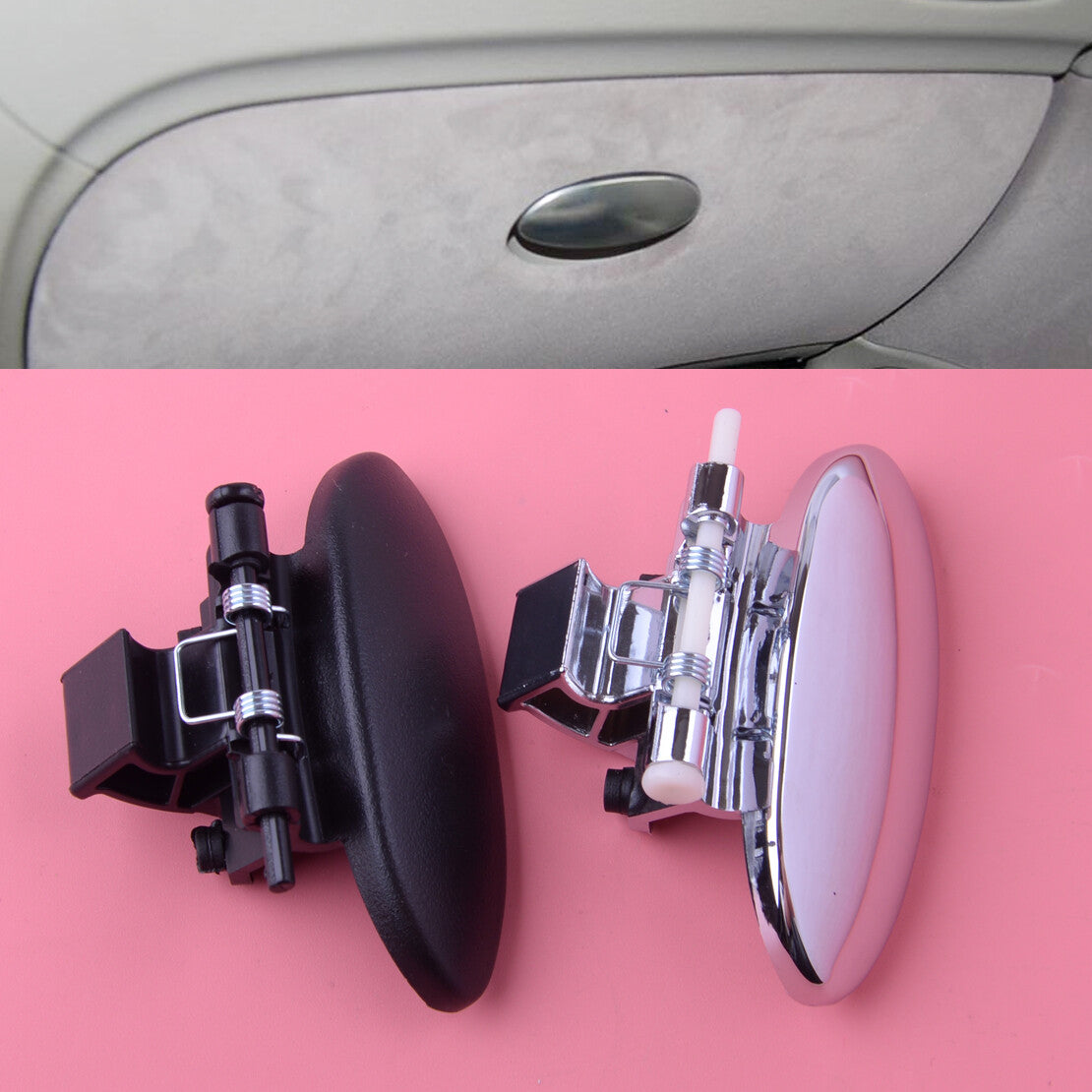 Glove Box Lid Handle Replacement Fit for Citroen C2 for Peugeot 206 207 Berlingo Q