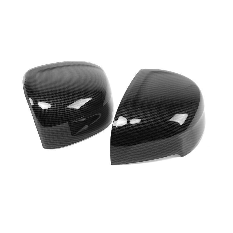 2Carbon Fiber Exterior Rear View Mirror Cap Cover Trim for Volvo XC40 2019-2022