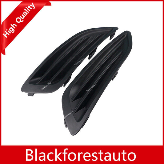 Pair Front Bumper Fog Light Lamp Cover Left Right for Ford Fiesta 2013-2016