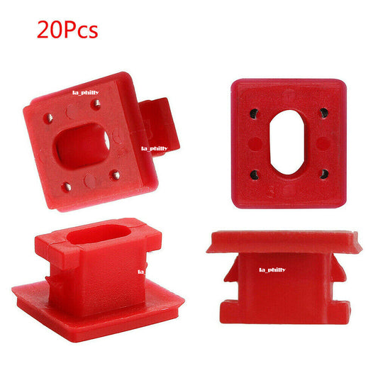 20Pcs Dashboard Dash Trim Insert Strip Clips Grommet Fit for BMW for BMW E46 E65 E66 E85