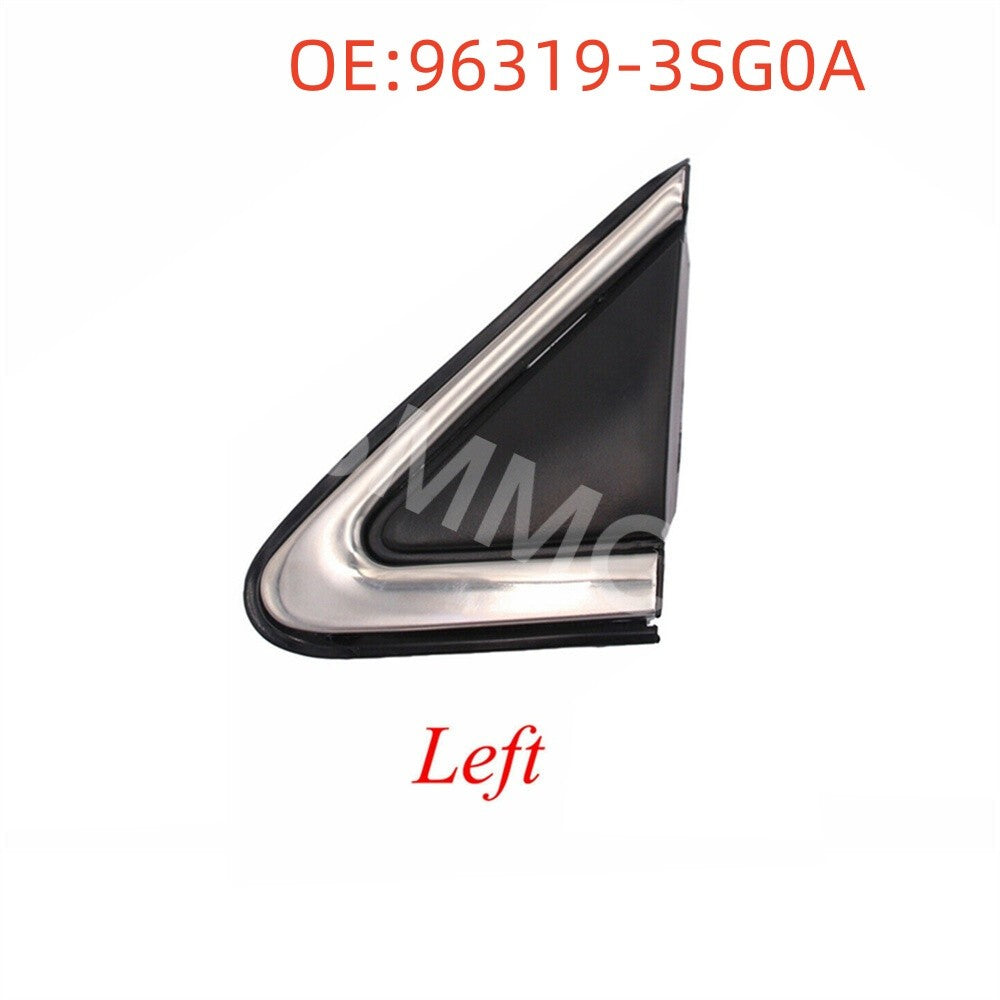 Left Side Corner Window Mirror Molding Exterior Fit For 2013-2019 for Nissan Sentra