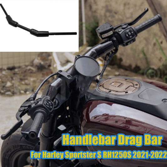1'' Drag Bar Black Handlebar for Harley Davidson Sportster S RH1250S 2021-2022 n