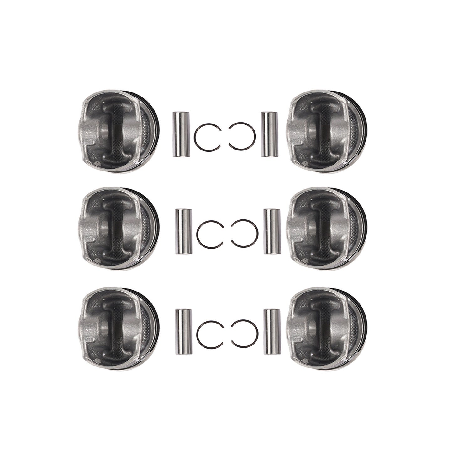 VR6 3.6L Engine Pistons  Piston Rings Kit Fit for VW for Passat for AUDI Q7 for SKODA
