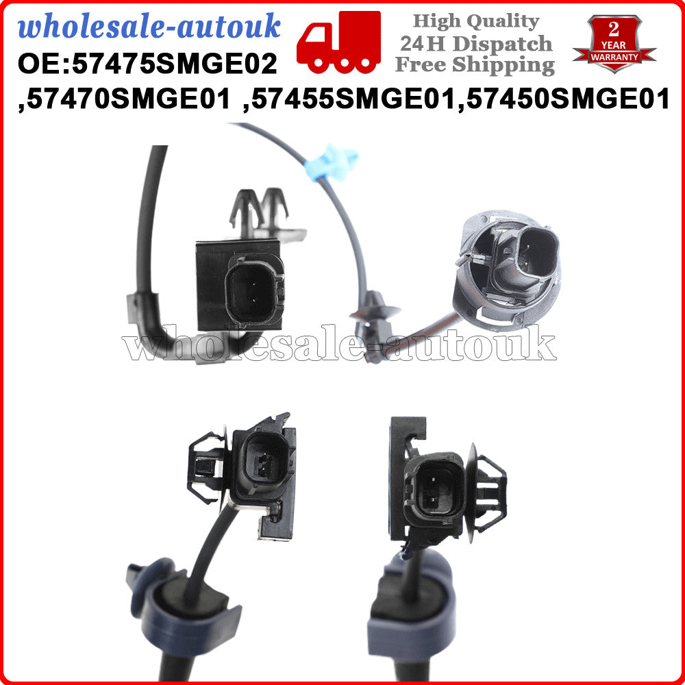 4X FRONT & REAR R L ABS SPEED SENSOR for HONDA for CIVIC VIII HATCHBACK (2006-2016) Q