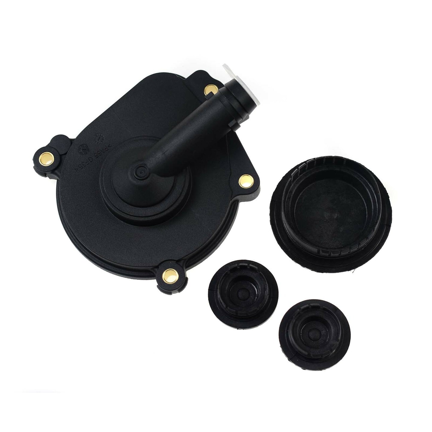 New for Mercedes oil separator crankcase ventilation valve PVC breather and cam plug kit - n
