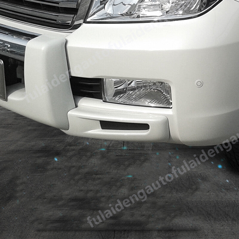for Toyota for Land Cruiser 2008-2011 White Front Bumper Corner Cover Molding Trim