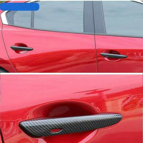 for Mazda CX-30 CX30 2020-22 ABS Exterior Door Handle Cover Trim With for Smart Hole