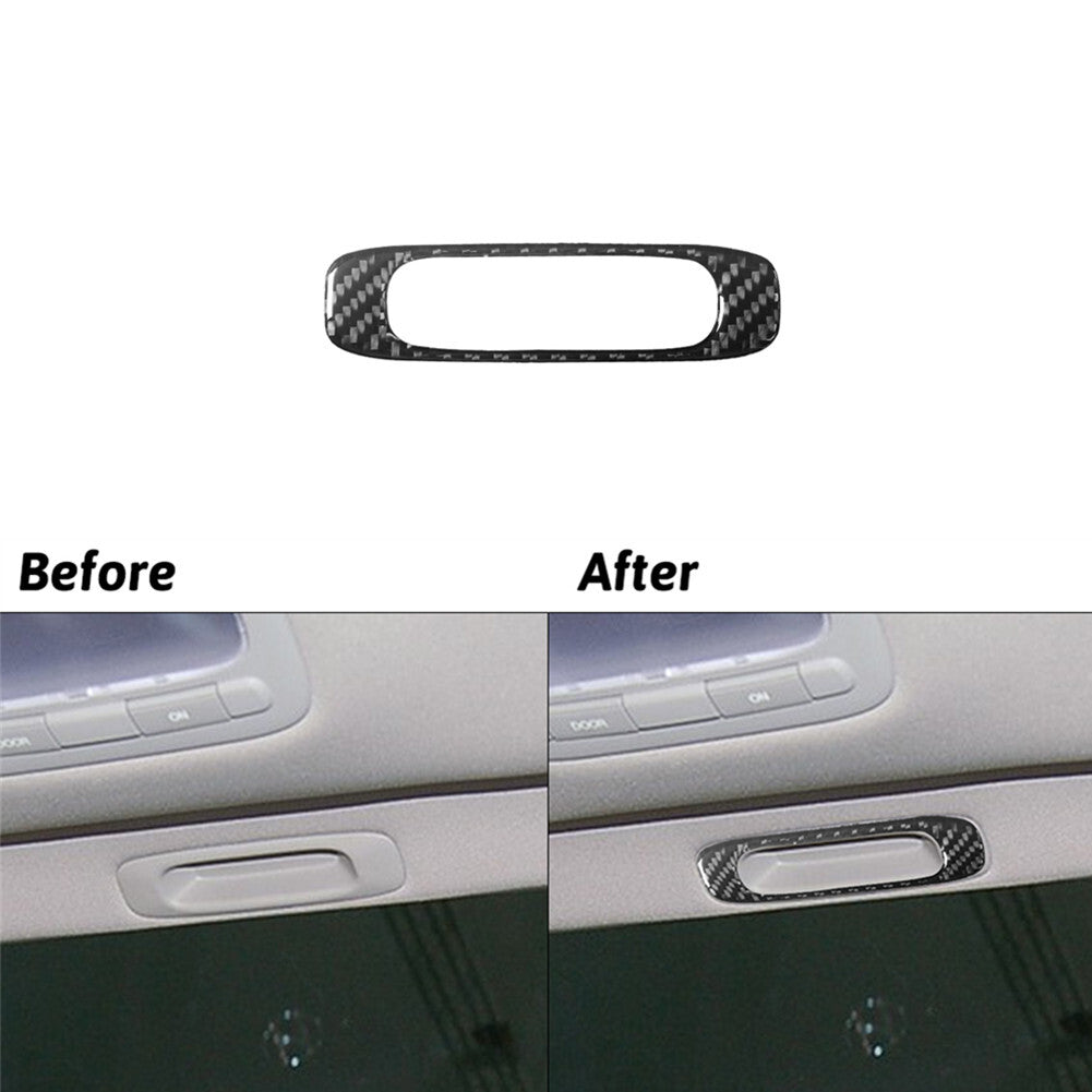 Carbon Fiber Interior Sunroof Handle Cover Trim for Hyundai Azera 2006-2011