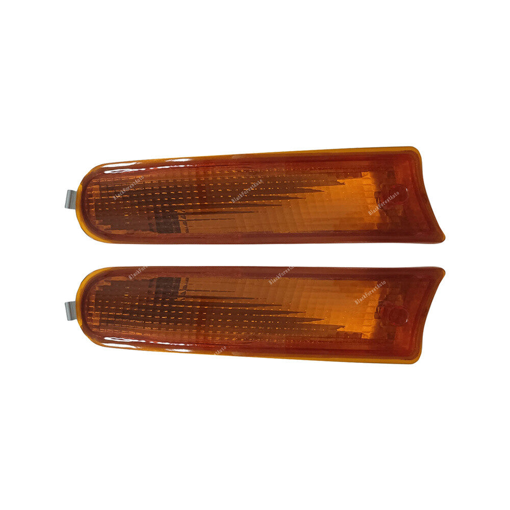 Pair Front Bumper Fog Light Lamp Housing Cover Right+Left for Toyota RAV4 Yellow