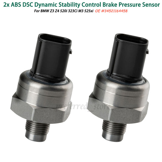 2-pack ABS DSC Dynamic Stability Control Switch Pressure Sensor for 3452116445- v