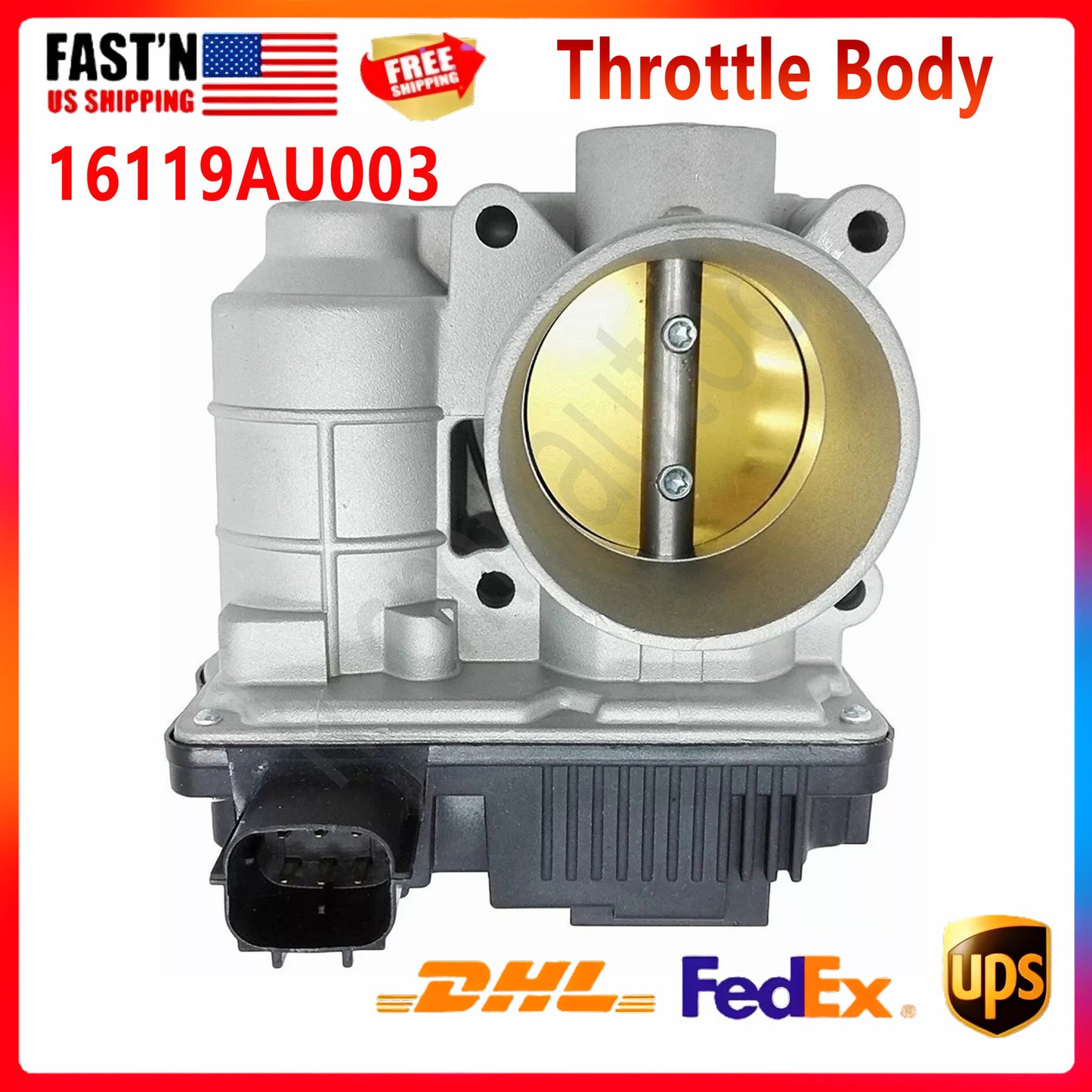 Throttle Body Assembly for Nissan Sentra Almera Primera 1.8L 2002-06 16119-AU003