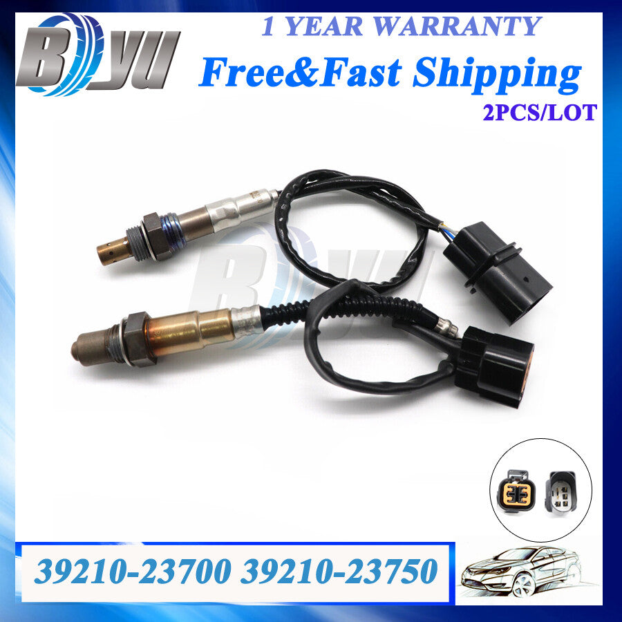 2X New Oxygen Sensor Up/Downstream for Hyundai for Elantra for Kia Spectra 2.0L 03-09