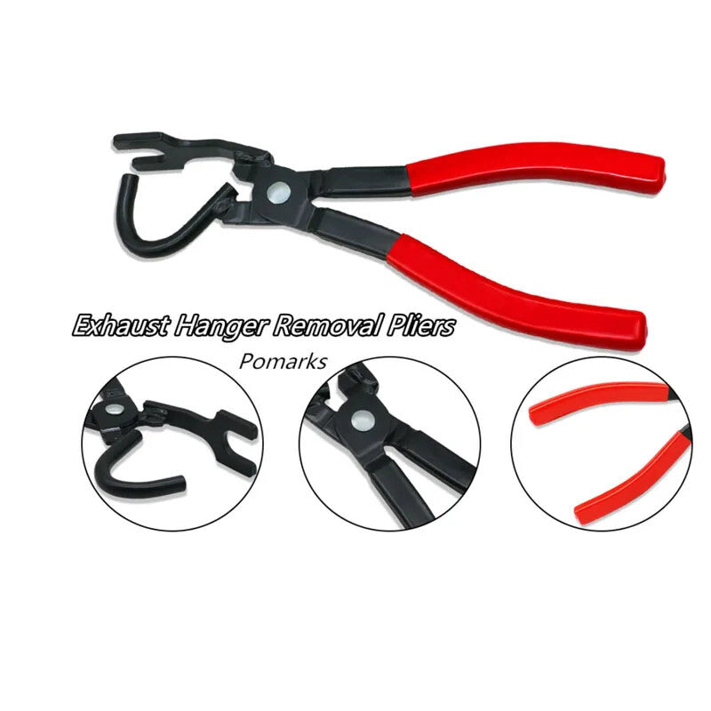 Car Hanger Removal Puller Exhaust Rubber Pipe Gasket Removal Plier Handle Tool