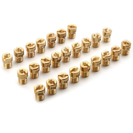 For Dellorto PHBG SHA 5mm 55-115 Replacement Gold 10x Carburetor Main Jet