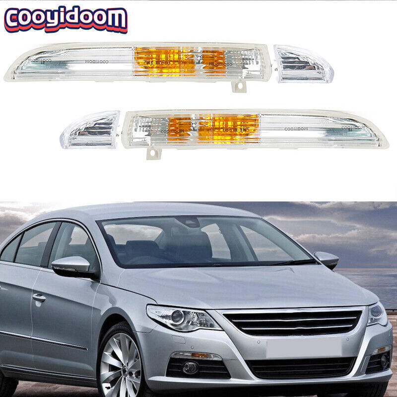 Pair Front Bumper Daytime Running Lamp Turn Signal Lamp For 2009-12 for VW for Passat CC
