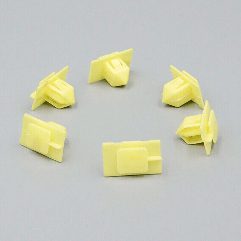 10-piece 9mm hole extension clips suitable for Jaguar S, X350, X150, X351, XF, F, E, and Pace models.