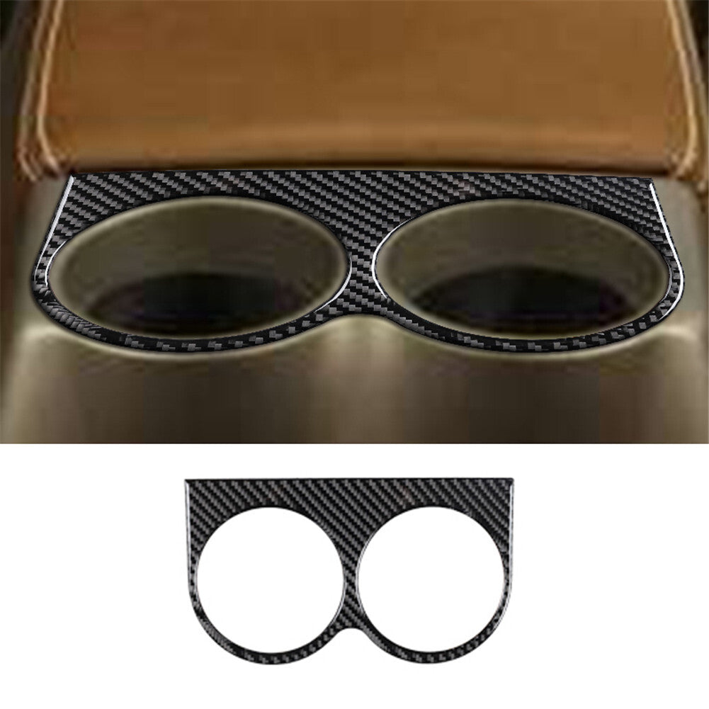 Carbon Fiber Rear Vent Outlet Cover Trim For X5 E70 X6 E71 2008-2013 Type B v